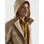 Parka Brooklyn en coton beige