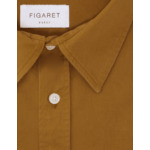 Chemise Florian en twill épais camel