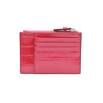 Lettrines de Lancel - Porte-Cartes Zip L - Fuchsia