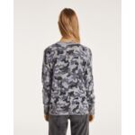 Pull Wendy Camou Pull cachemire femme col v boyfriend