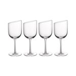 NewMoon - Coffret de verres à vin transparents, en verre cristallin