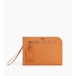 Pochette 13" Emile en cuir signature T