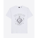 T-Shirt Manches Courtes Avec Print Coeur Homme