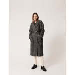 Manteau Miranda Noir en Coton