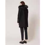 Duffle-Coat Gerson Noir en Laine