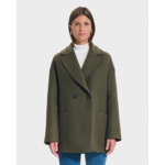 Manteau Mirando Lichen en Laine