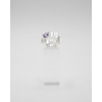 Blinggs Bague Soleil - Argent 925 - Zircon Lavande