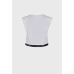 Blusa Jersey-Blanc