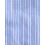 Chemise classique rayée bleue