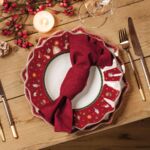 Toy’s Delight assiette plate rouge