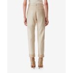 Pantalon Droit En Cuir Aysel