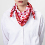 Foulard Hortense Bright Red