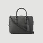 Briefcase slim en cuir reconstitué