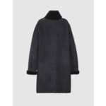 Manteau Manosc-100% Peau Lainée