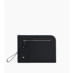 Pochette 13" Emile en cuir signature T