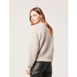 Pull Nae Gris Clair en Coton