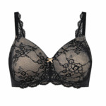 Contouring Sensation W01 - Soutien Gorge Minimizer - 0004-NOIR