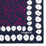 Foulard soie Giada Navy -  90 cm x 90 cm