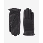 Gants En Cuir Avec Effet Matellase