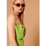 Robe Ramatuelle-Vert en Polyester