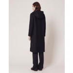 Duffle-coat Misao-Manteau long marine