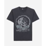 T-Shirt Manches Courtes Avec Print Skull And Roses