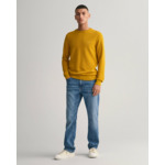 Cotton PiquÃ© Crew Neck Sweater