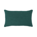 Yves Delorme - Housse de coussin en  lin bleu, Pigment