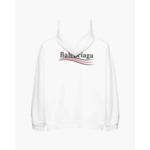 Hoodie - Political Campaign Logo - White