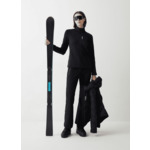 Polaire de ski stretch fermé par zip pleine longueur