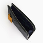 Pochette 13" Emile en cuir signature T