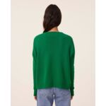 Pull amelie Pull Cachemire Col Rond Oversize Femme, 2 fils