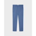 Chino Maxence en coton bleu