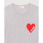 Pull Col Rond Coeur