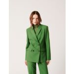 Veste Veneziana-Veste tailleur verte