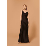 Robe Raelle-Noir en Polyester