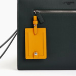 Pochette 13" Emile en cuir signature T