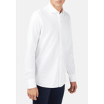 Polo Chemise En Coton Piqué Coupe Droite