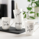 Statement mug But first Coffee, 280 ml