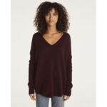 Pull MISHA Pull cachemire col v liquette oversize