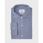 Chemise Classique rayée marine