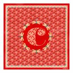 Foulard Albane Red