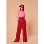 Pantalon Pyla-Framboise en Polyester