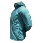 SILVER LEAF STRETCH INSULATED JACKET BLEU