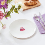 With Love assiette pour le petit-déjeuner Happy Birthday 21 cm ø