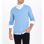 Pull homme en cachemire Zachve - Galeries Lafayette