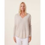 Pull Misha Pull cachemire col v liquette oversize