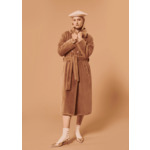 Trench-Coat Isotta-Noisette en Polyester