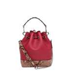 Ninon de Lancel - Sac seau - Petit modèle - Multico Bordeaux