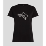 KOCKTAIL COUPLE RHNSTN T-SHIRT FEMME